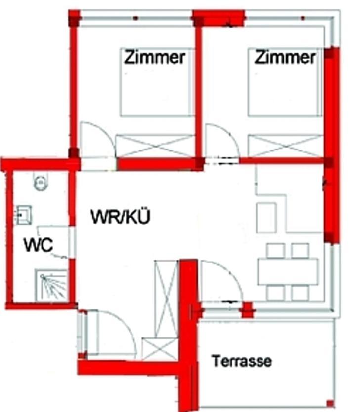 Haus Raggl Lägenhet Landeck Exteriör bild